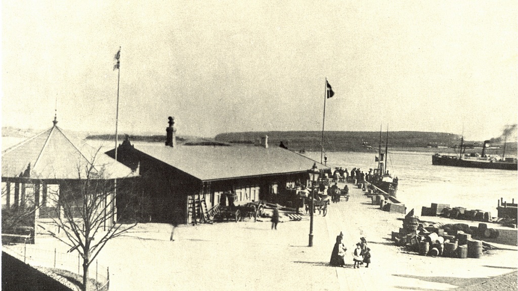 Svendborg havn fra gammel tid