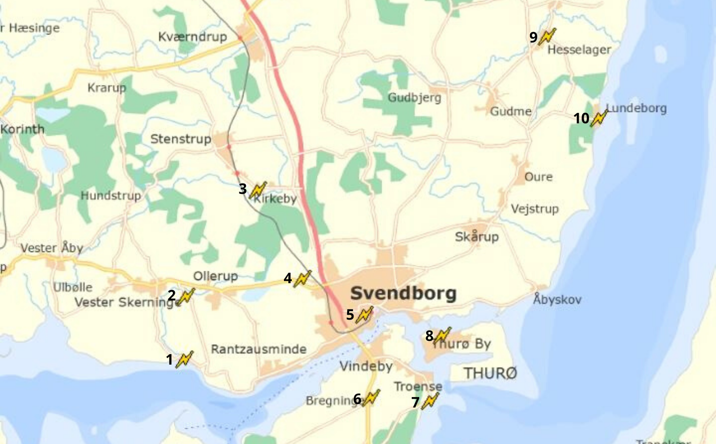 Ladestander til elcykler