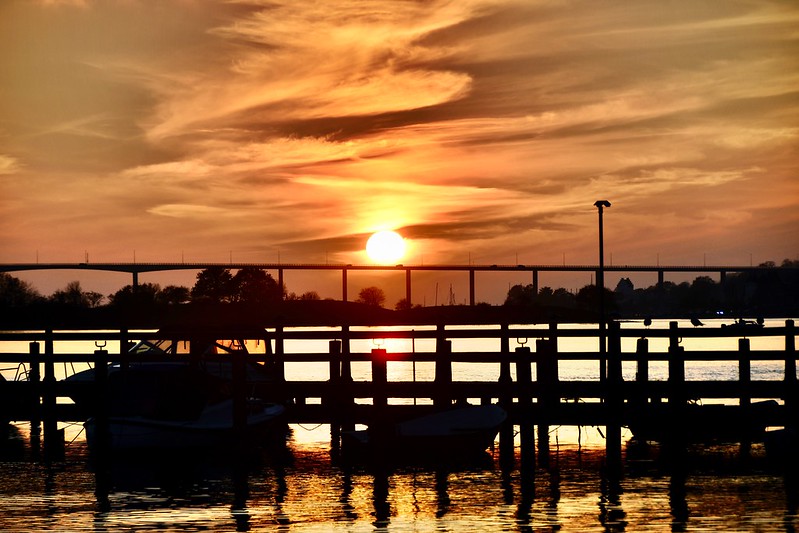 Solnedgang ved Christiansminde