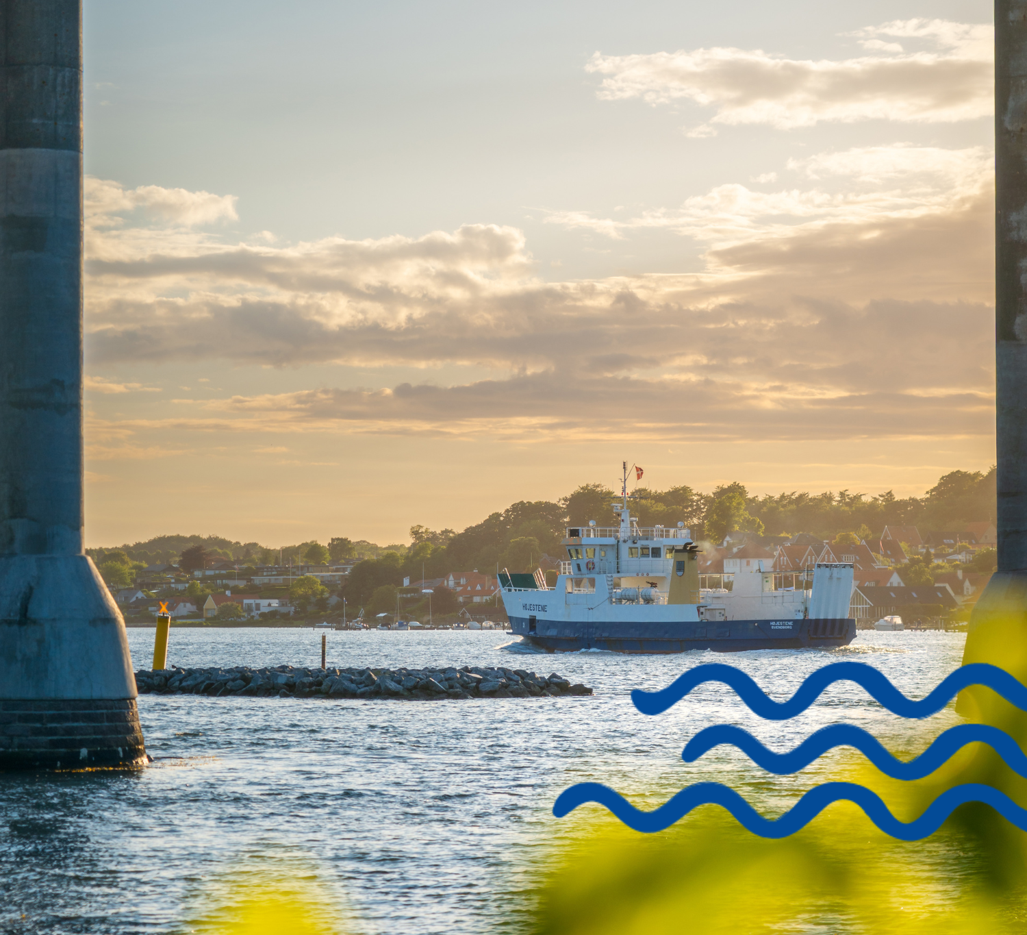 Højestene sejler til Skarø