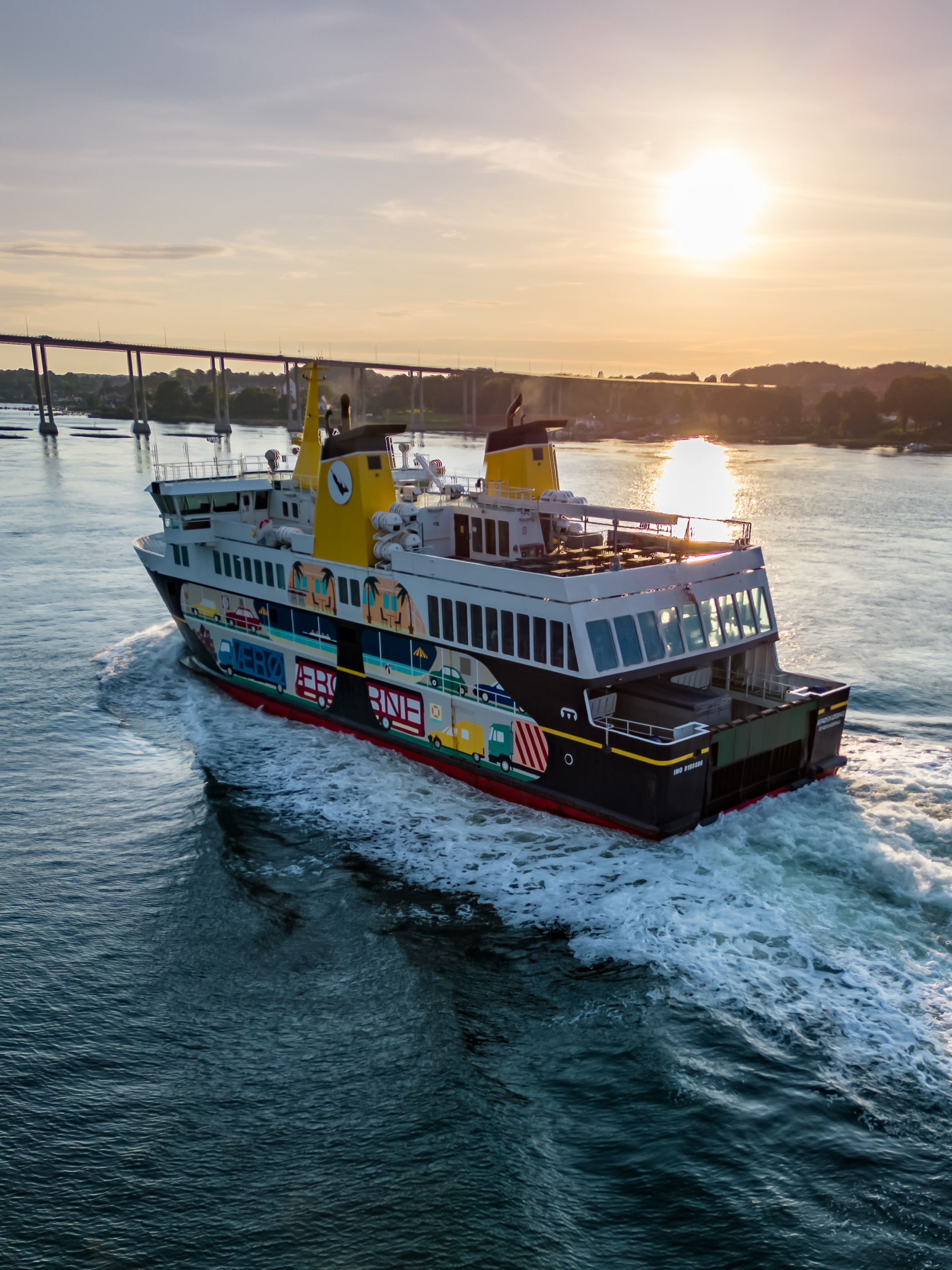 Ærøfærgen fra Svendborg til ærø