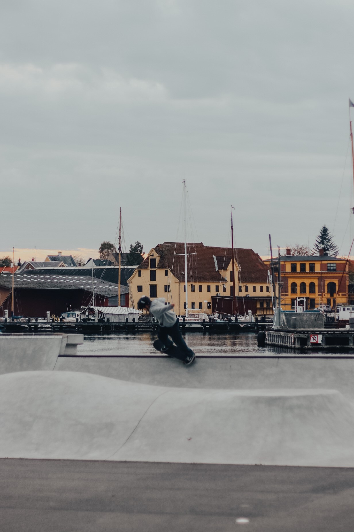 Frederiksø, efterår i Svendborg