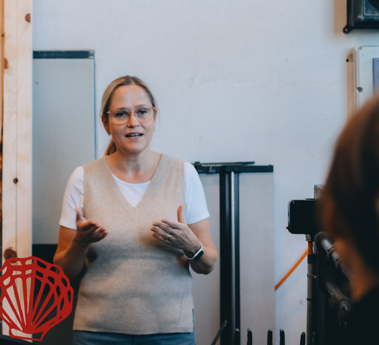 Charlotte Brunholt, Atelier Clot på Frederiksø i Svendborg