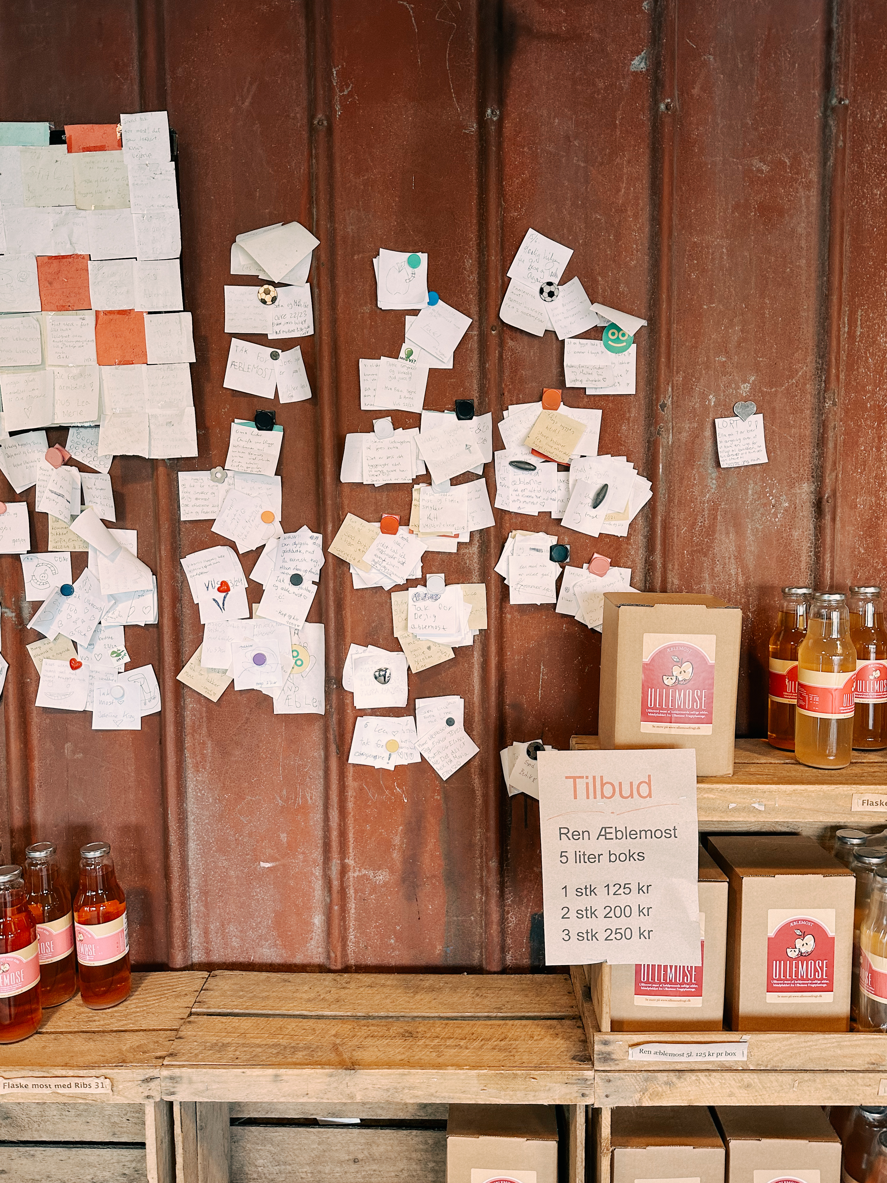 most æblemost lokale råvarer lokalt produceret æbler Ullemose Frugt