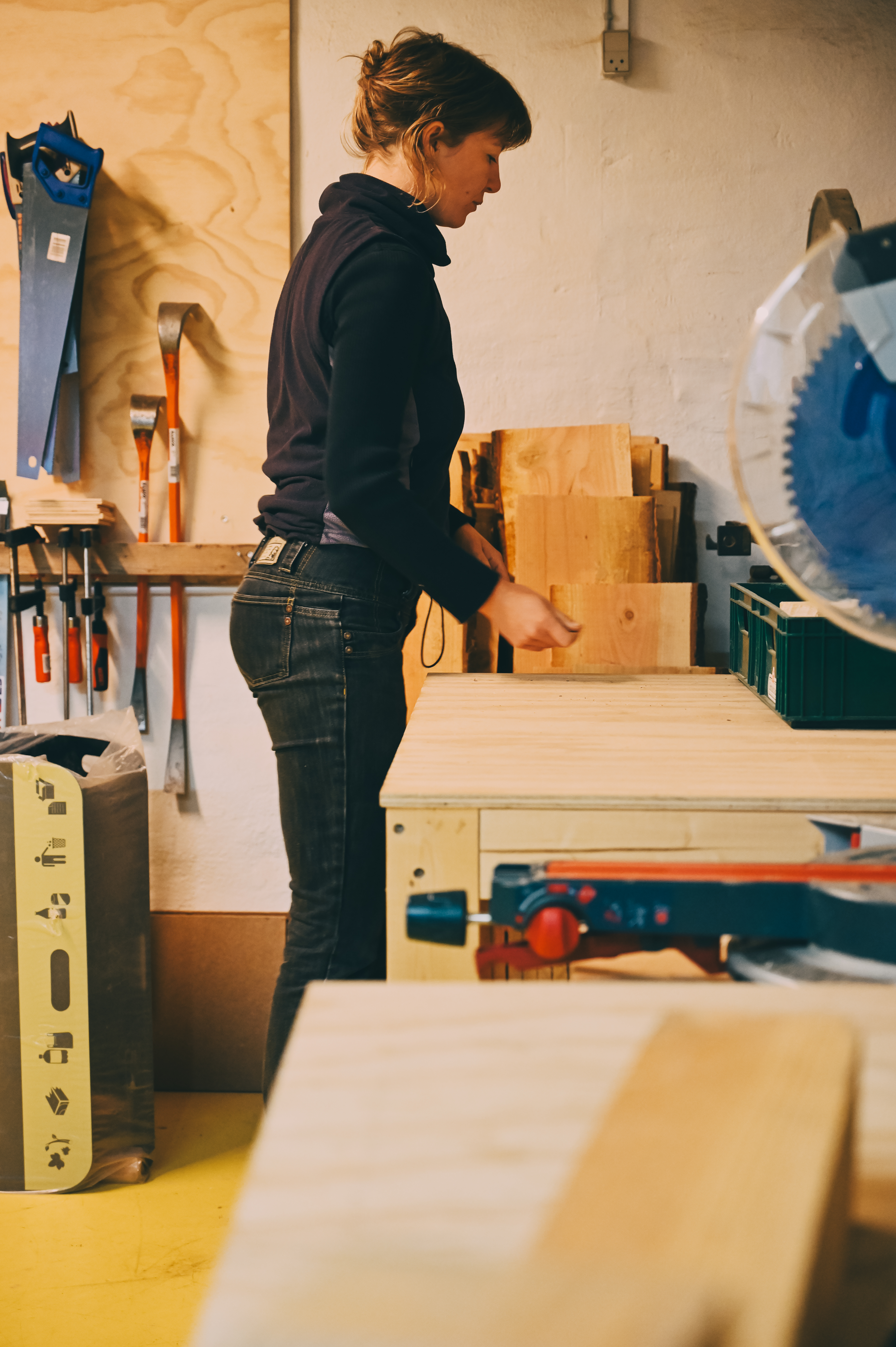 På besøg hos de kreative lejere på Frederiksø, Log Ladies