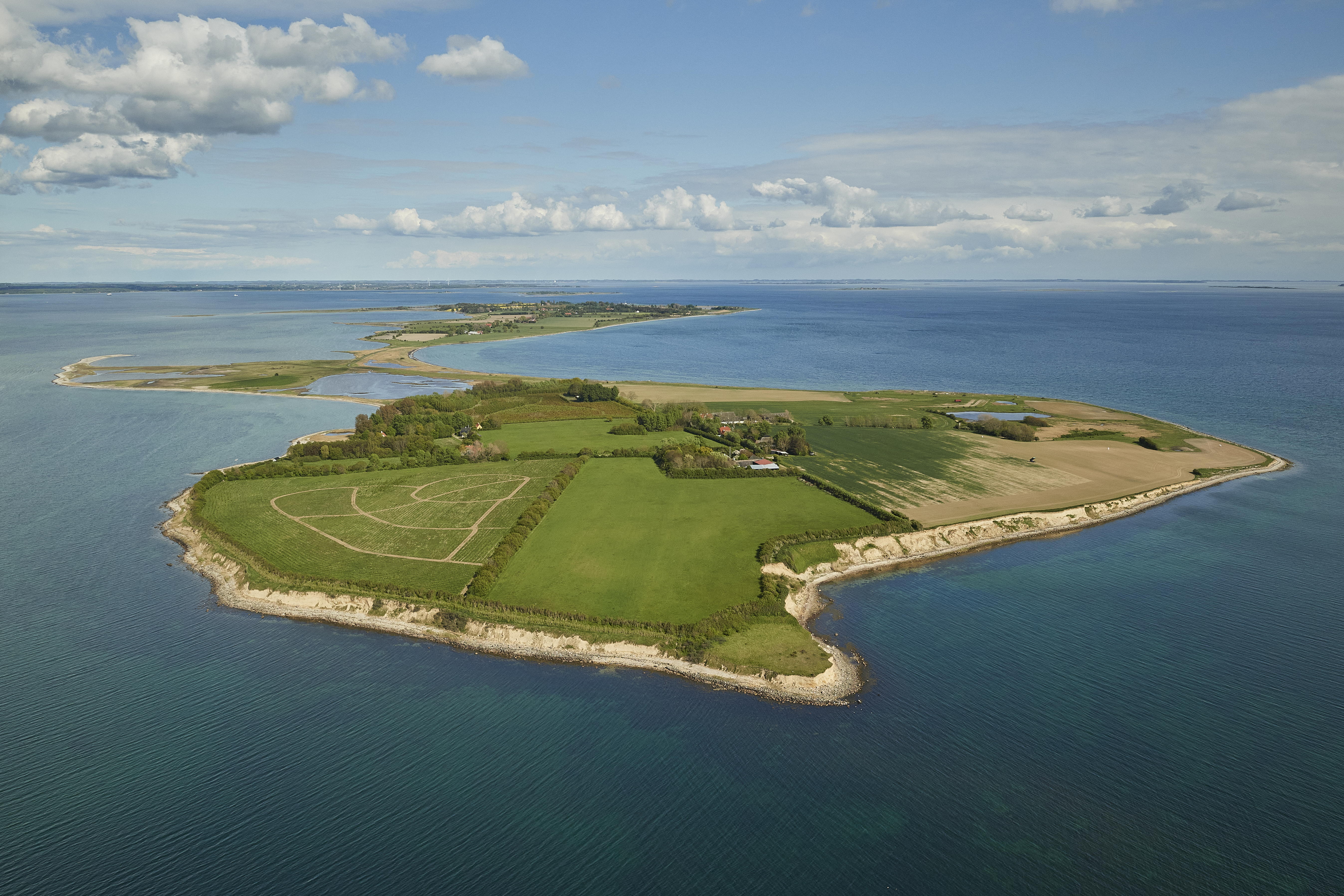 Drejø luftfoto, Svendborg