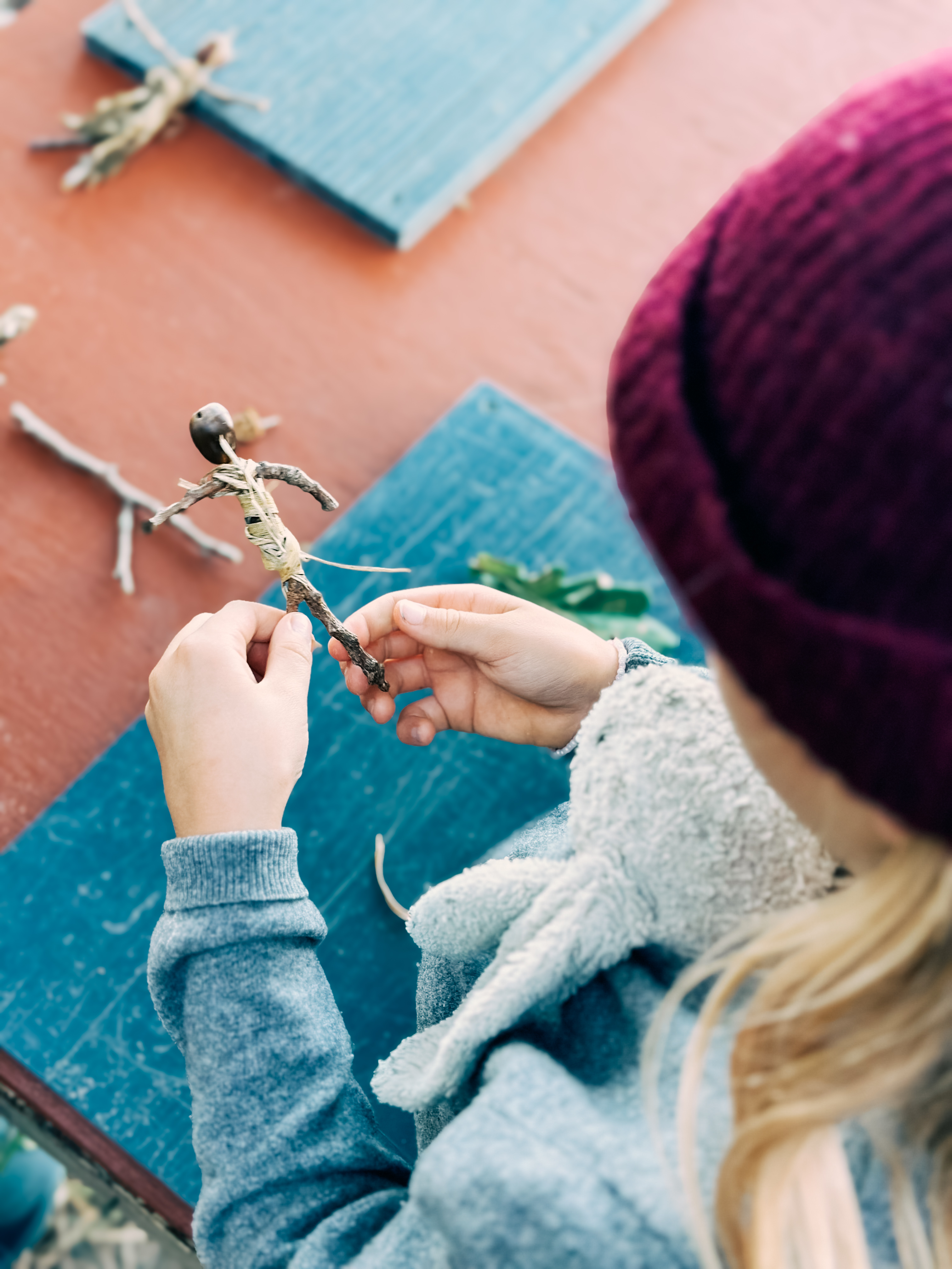 Vandring for børn ved Svendborg - aktiviteter underves