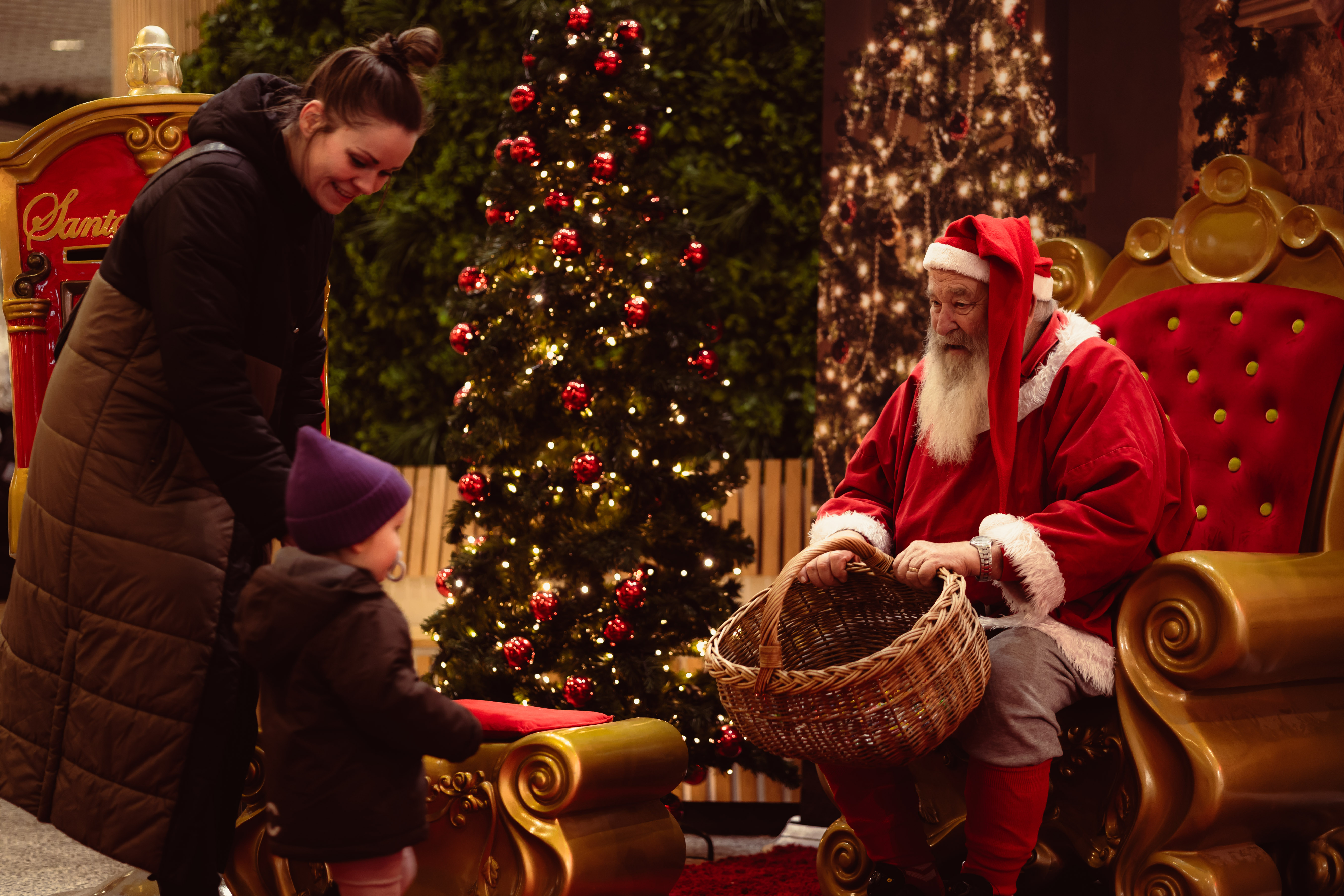 Mød julemanden i Svendborg Bycenter - julebyen svendborg