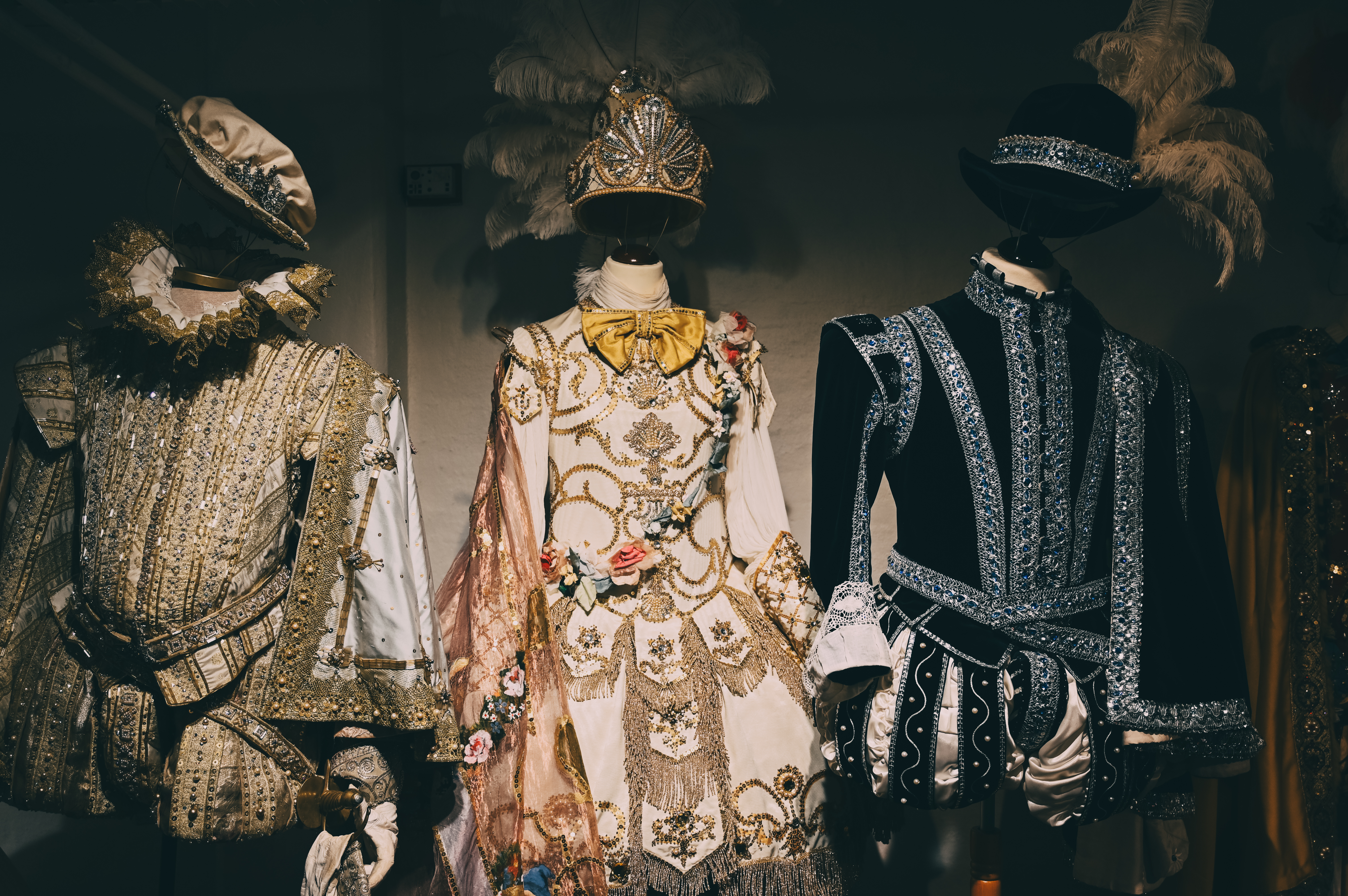 Kostumer på Danmarks Kostumarium, Frederiksø i Svendborg