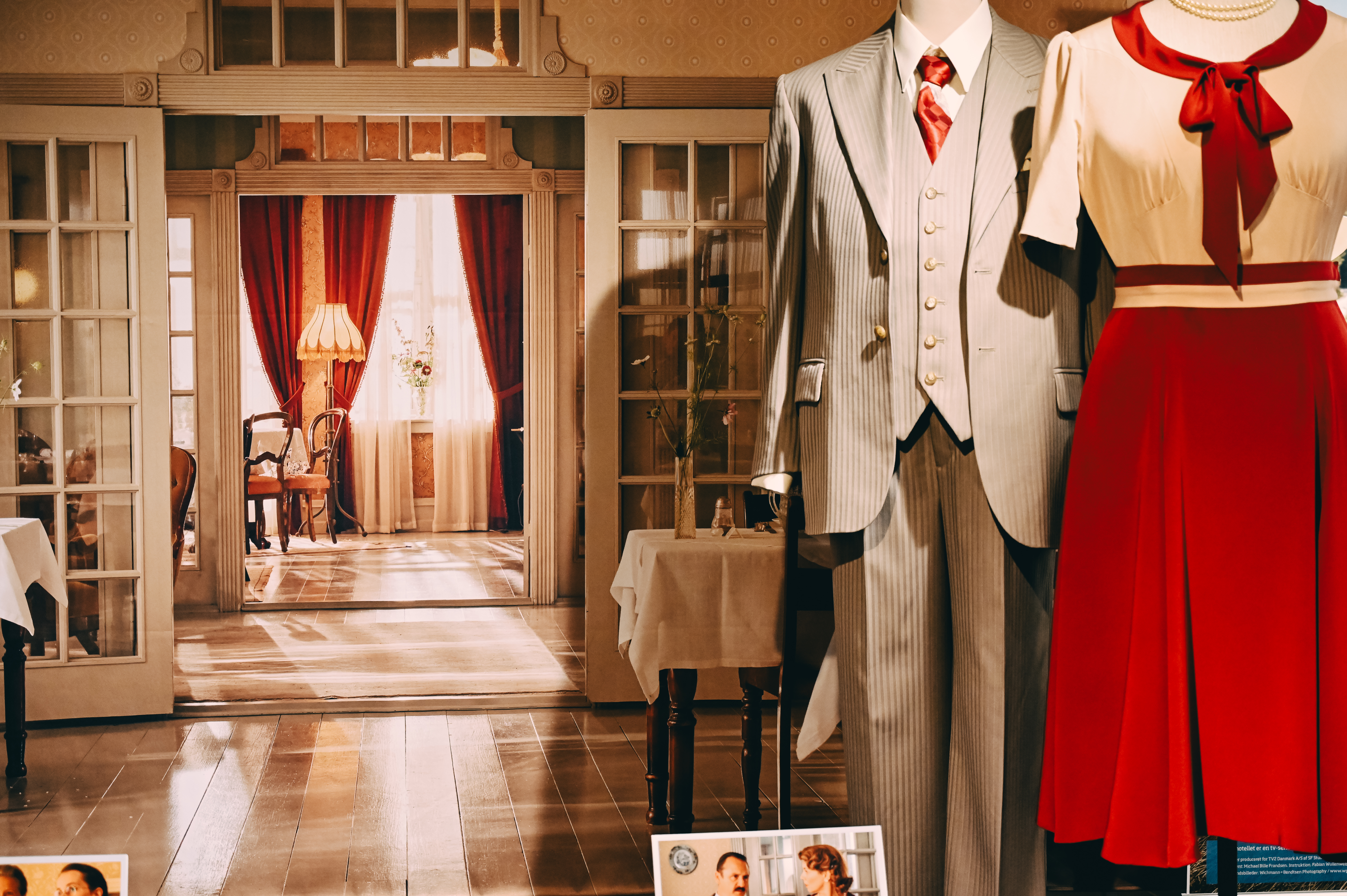 Danmarks Kostumarium, udstilling om Badehotellet, Frederiksø i Svendborg