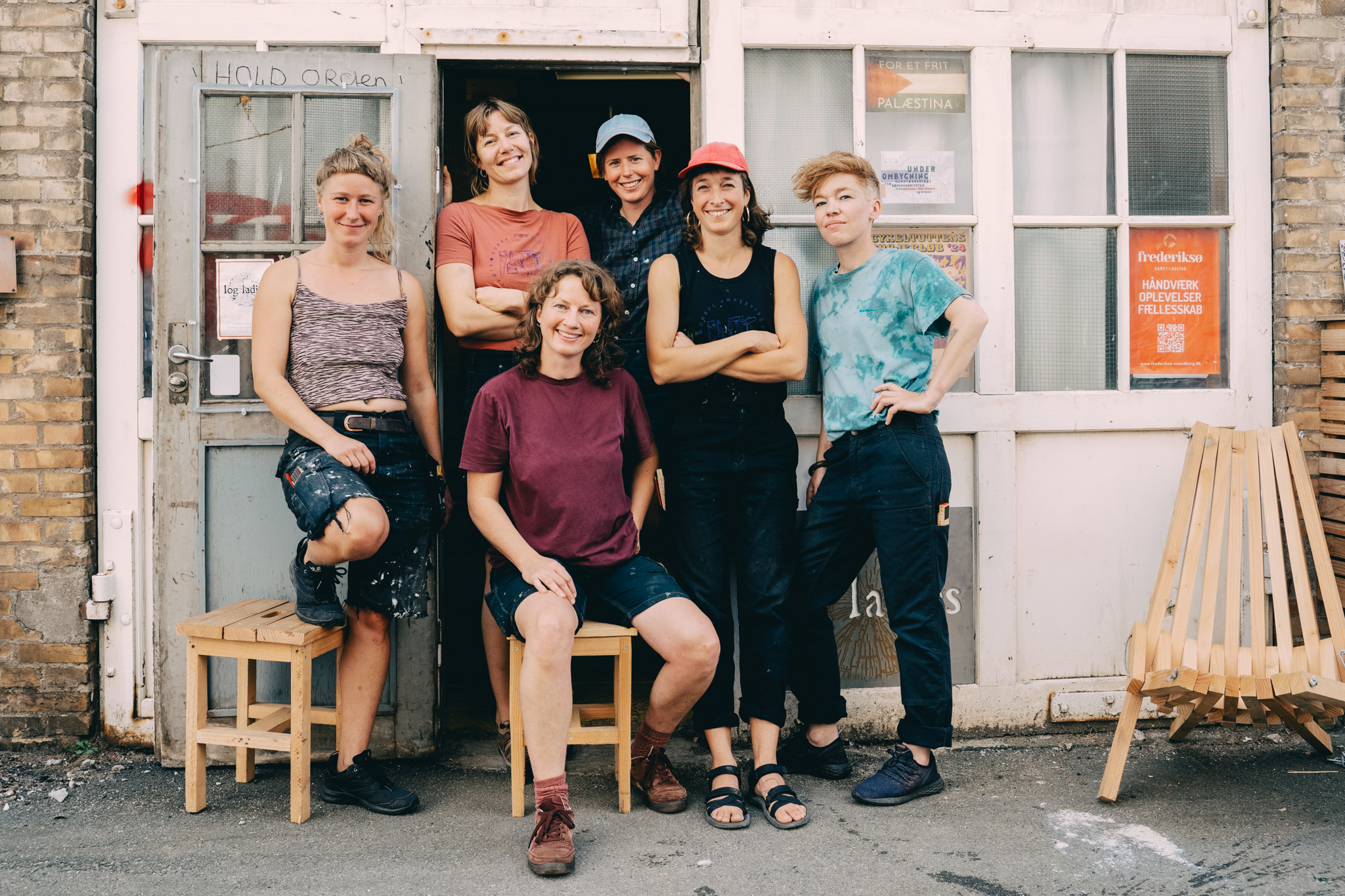 Log Ladies, Frederiksø - hele teamet