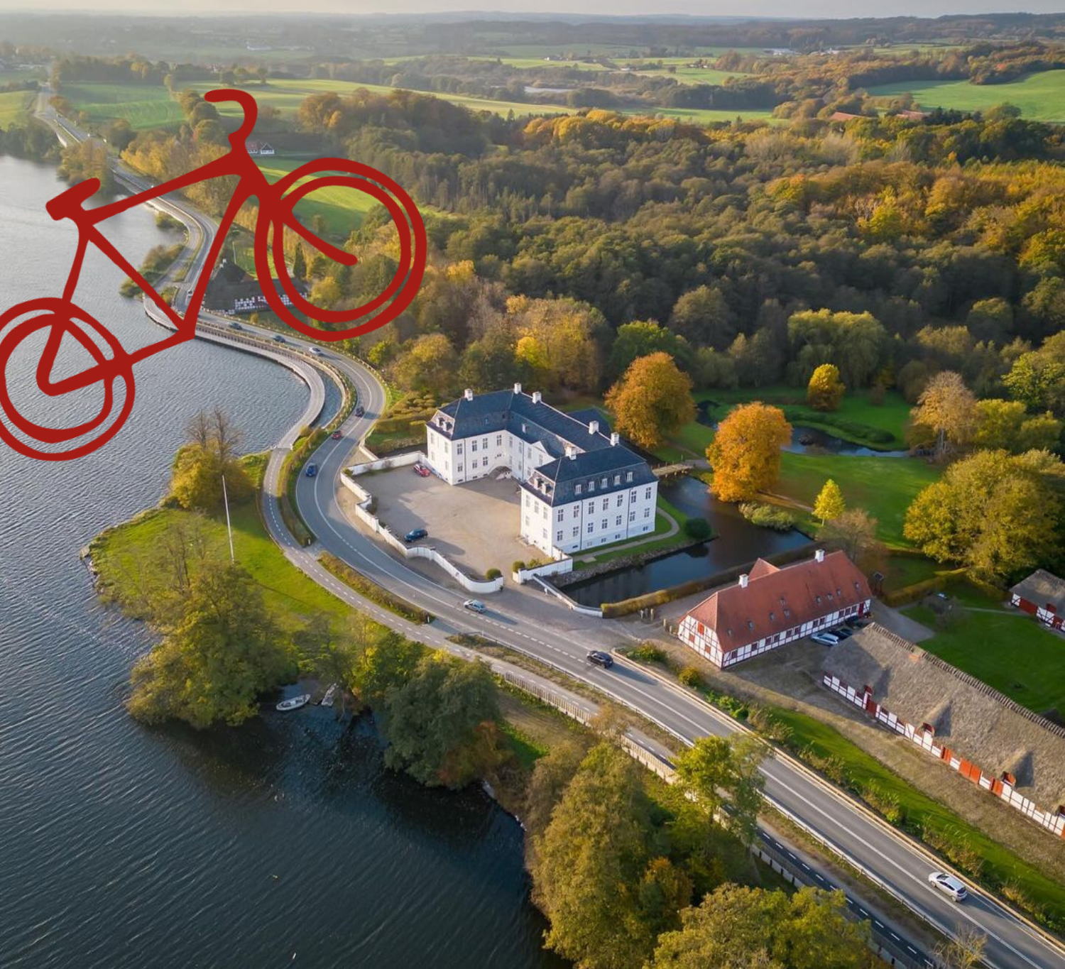 Cykelsti ved Hvidkilde, Svendborg