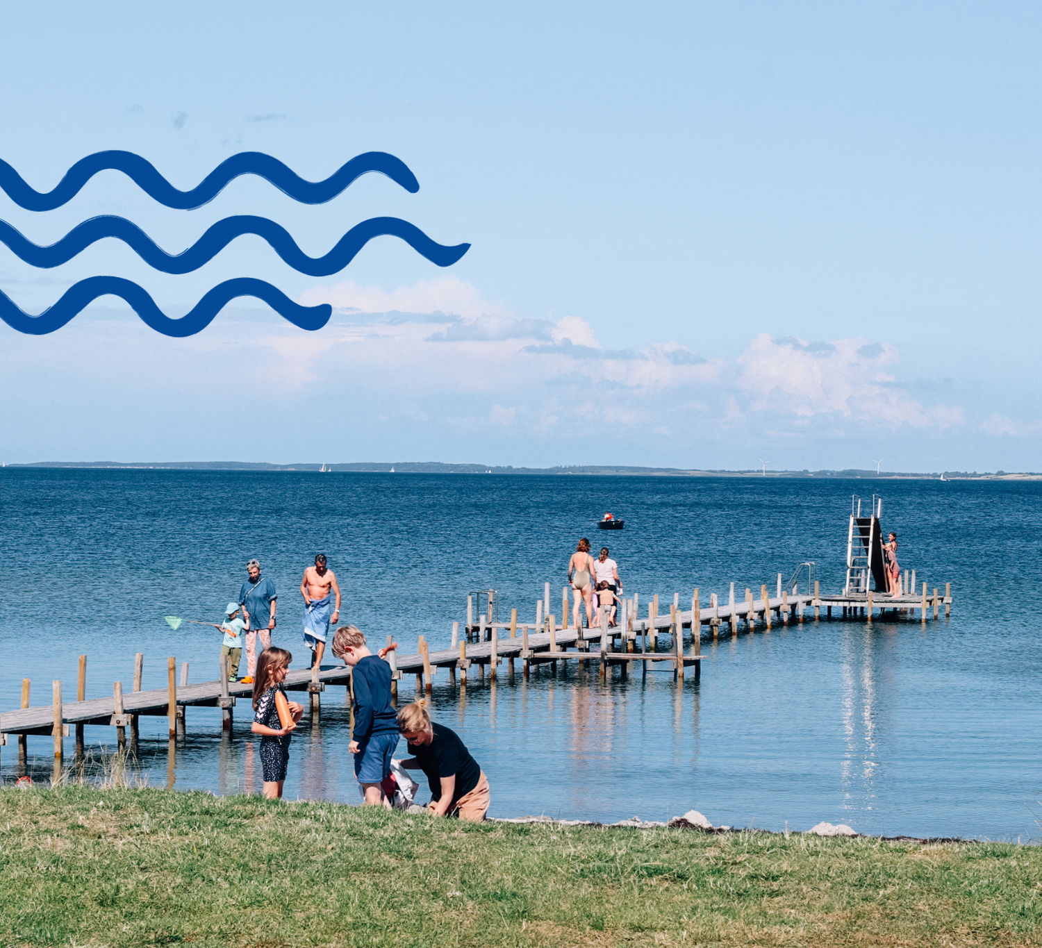 Svendborgsund, badebro