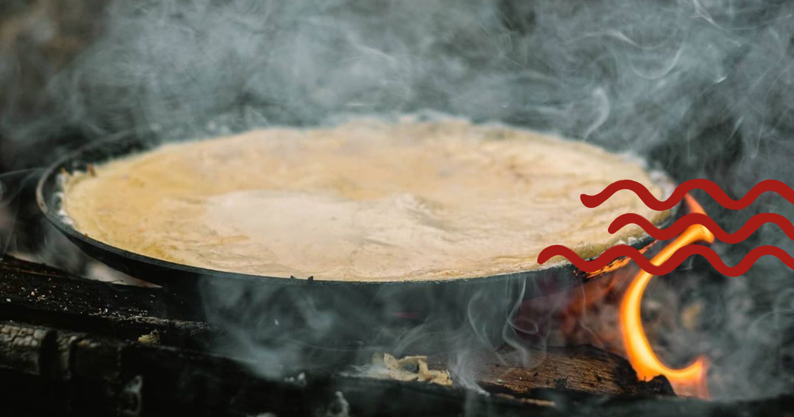 Pandekager over bål, Sommer ved Sundet i Svendborg