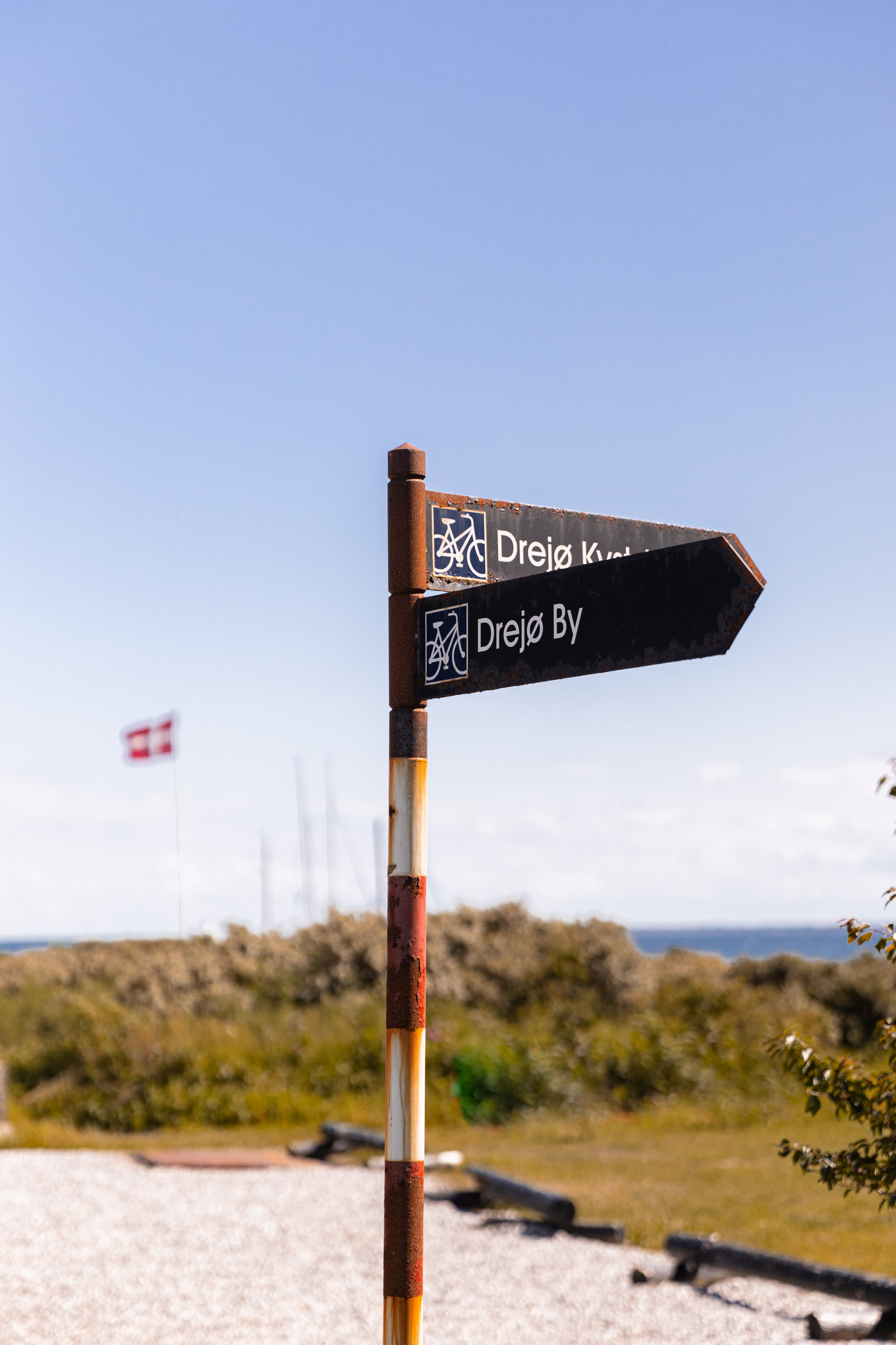Skilft på Drejø i Det sydfynske øhav