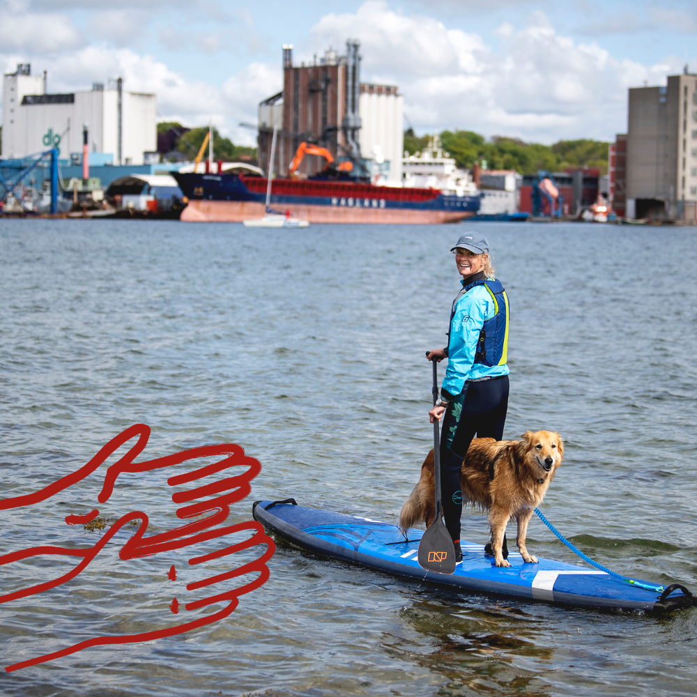 SUP-tur gennem Svendborg Havn