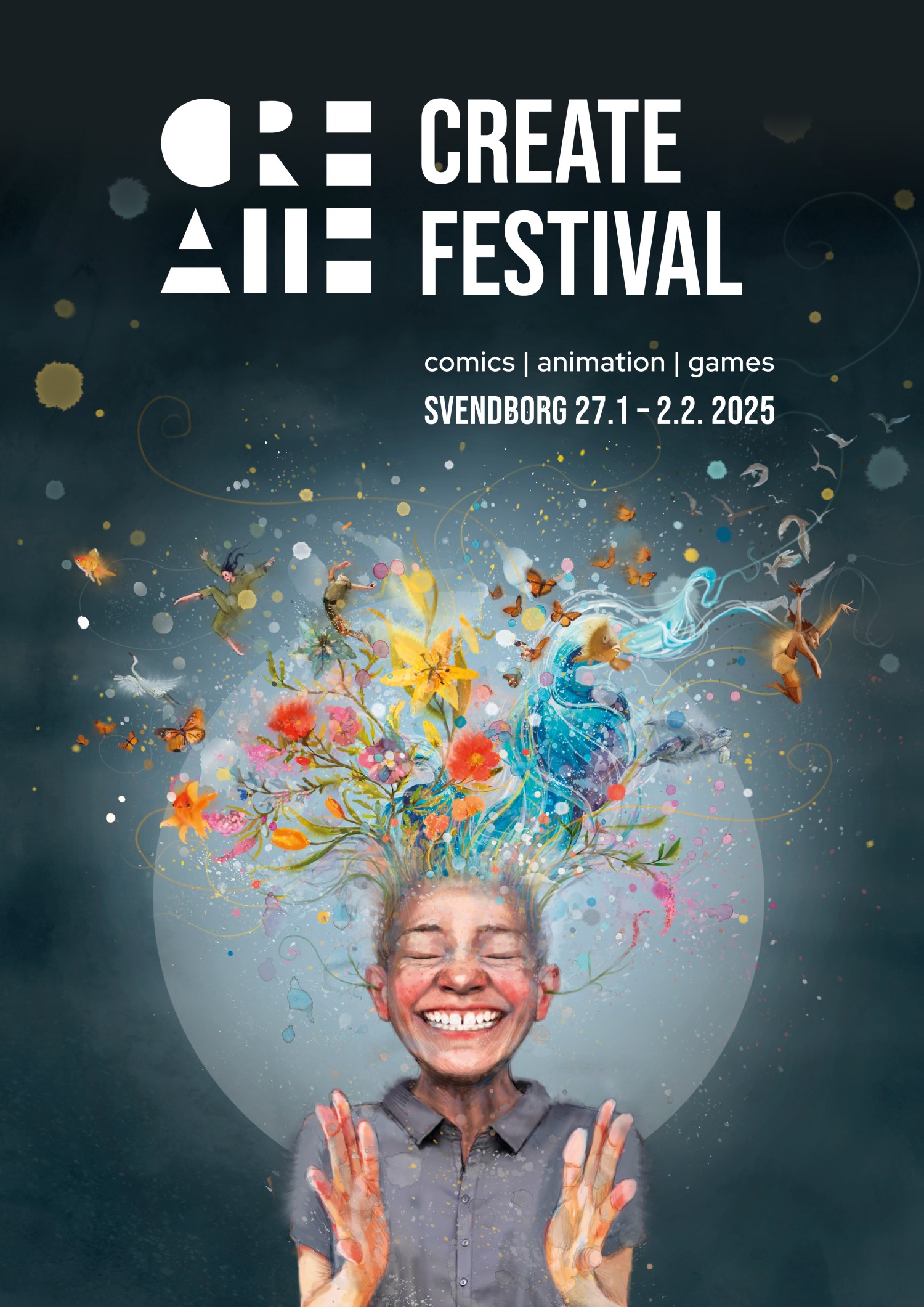 CREATE Festival i uge 5 i Svendborg - plakat