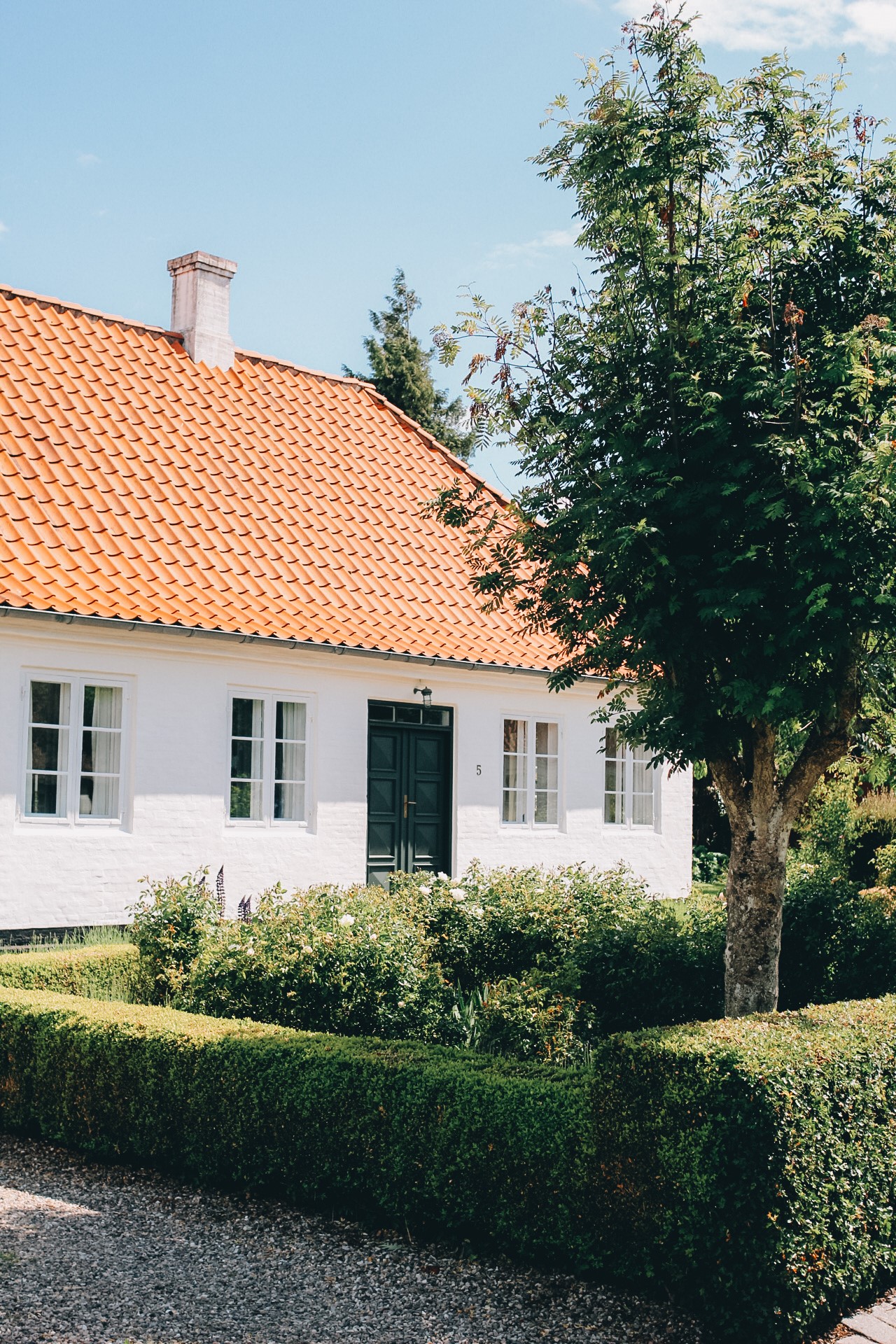 Grønnegade i Troense, Sommer ved Sundet