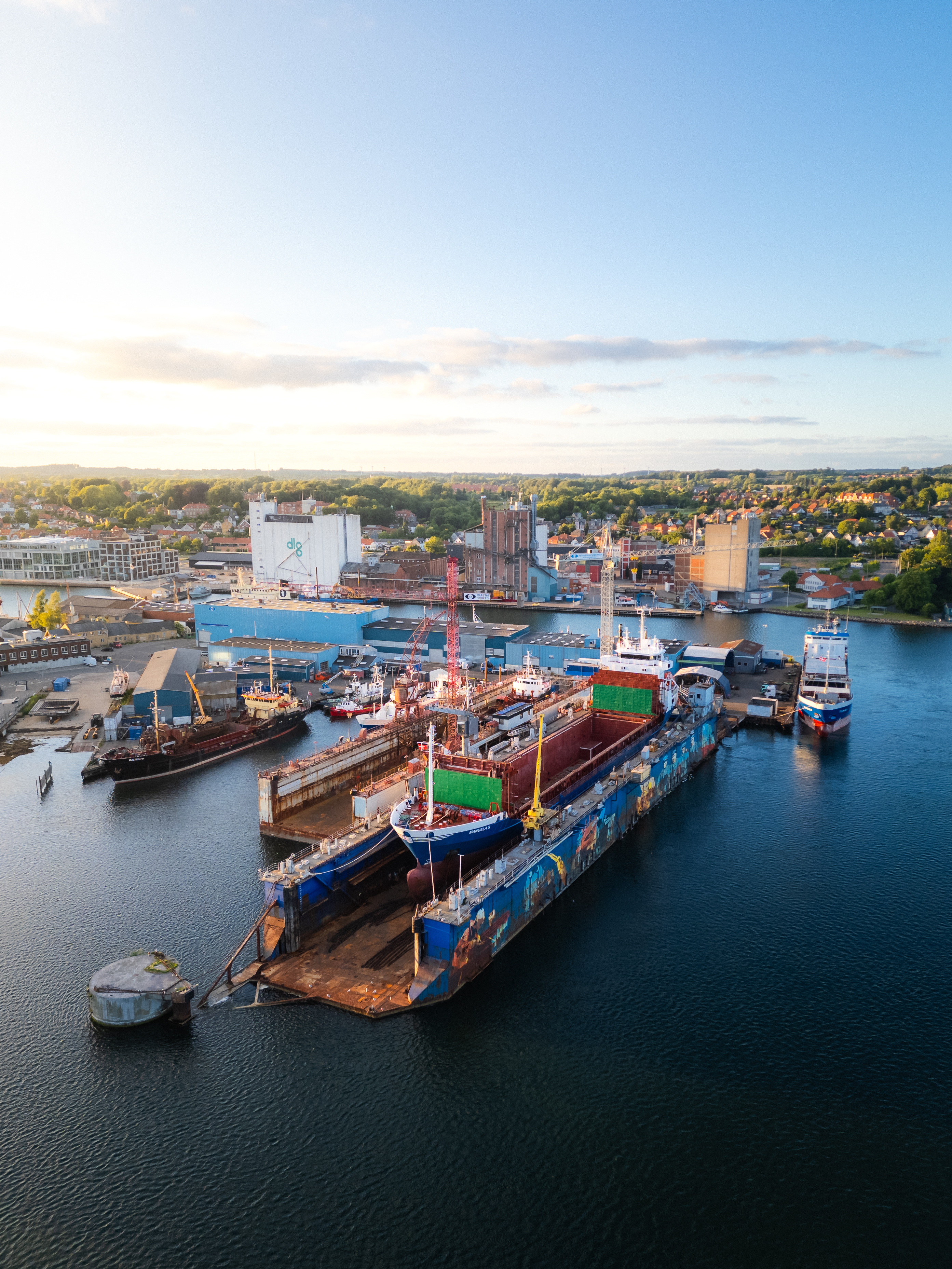 Frederiksø, værft, dok, maritime møder og konferencer