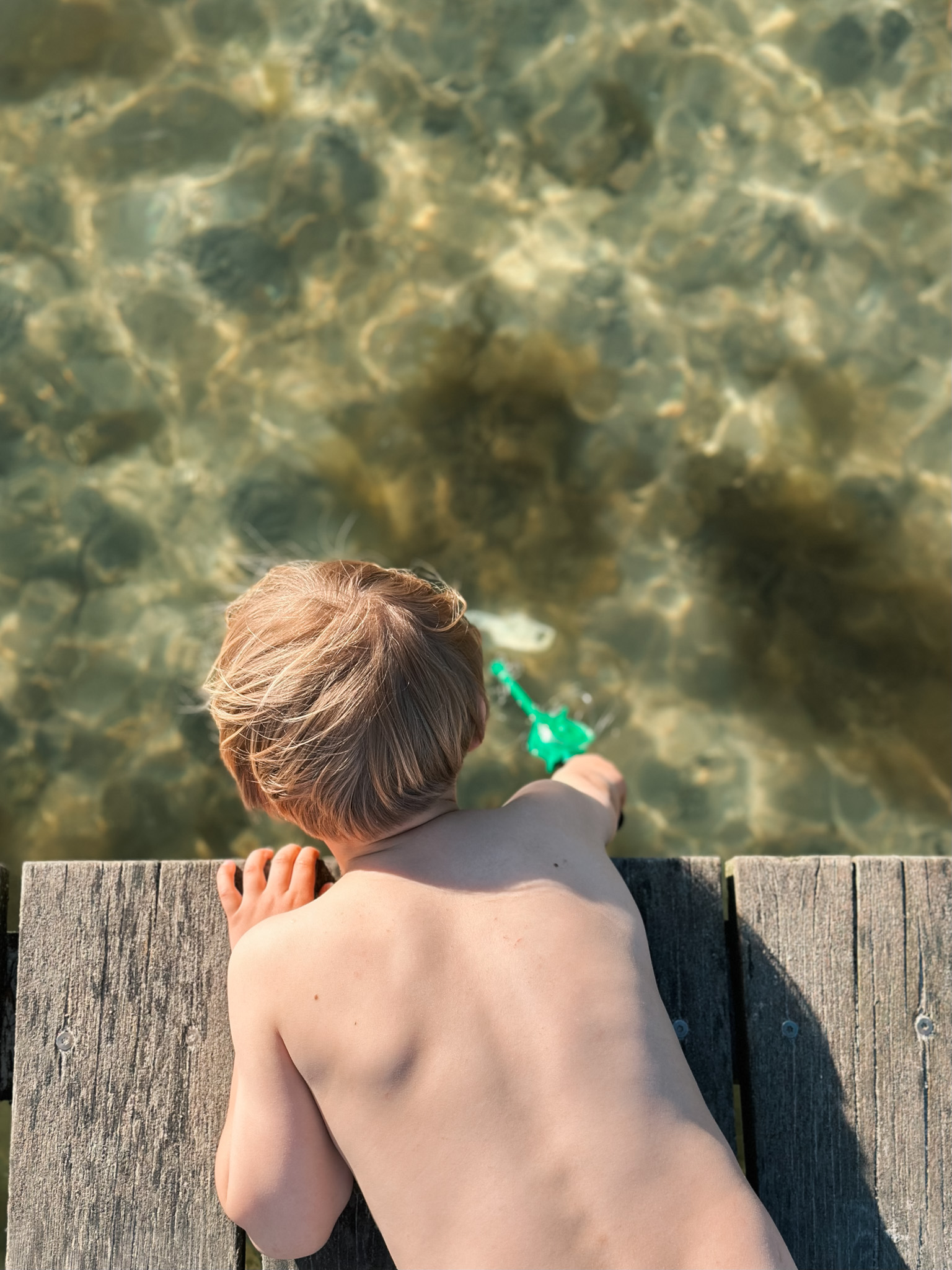 Krabbefangst i Svendborg, Sommer ved Sundet