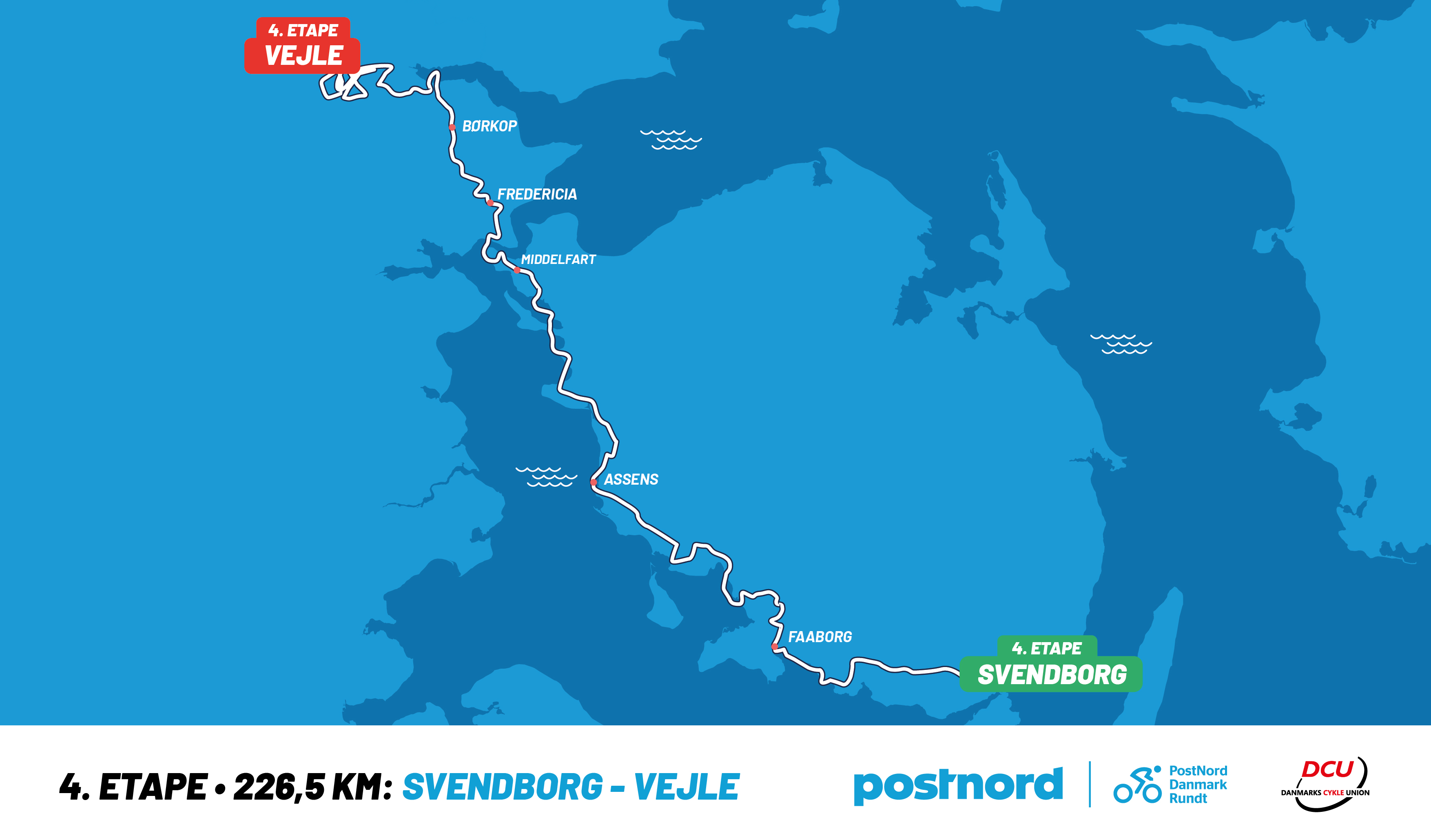 PostNord Danmark Rundt, etap Svendborg-Vejle 