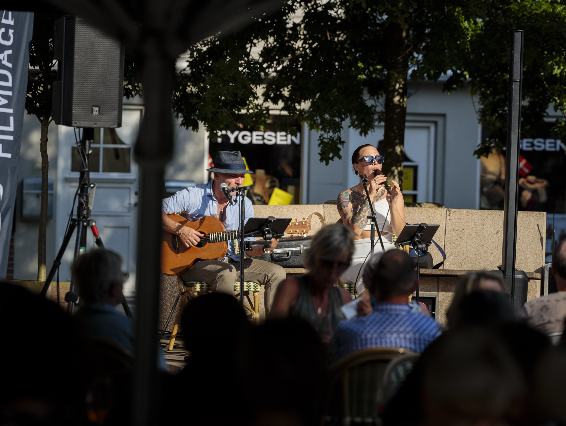 koncert på iIlle Torv, Svendborg, Sommer ved Sundet