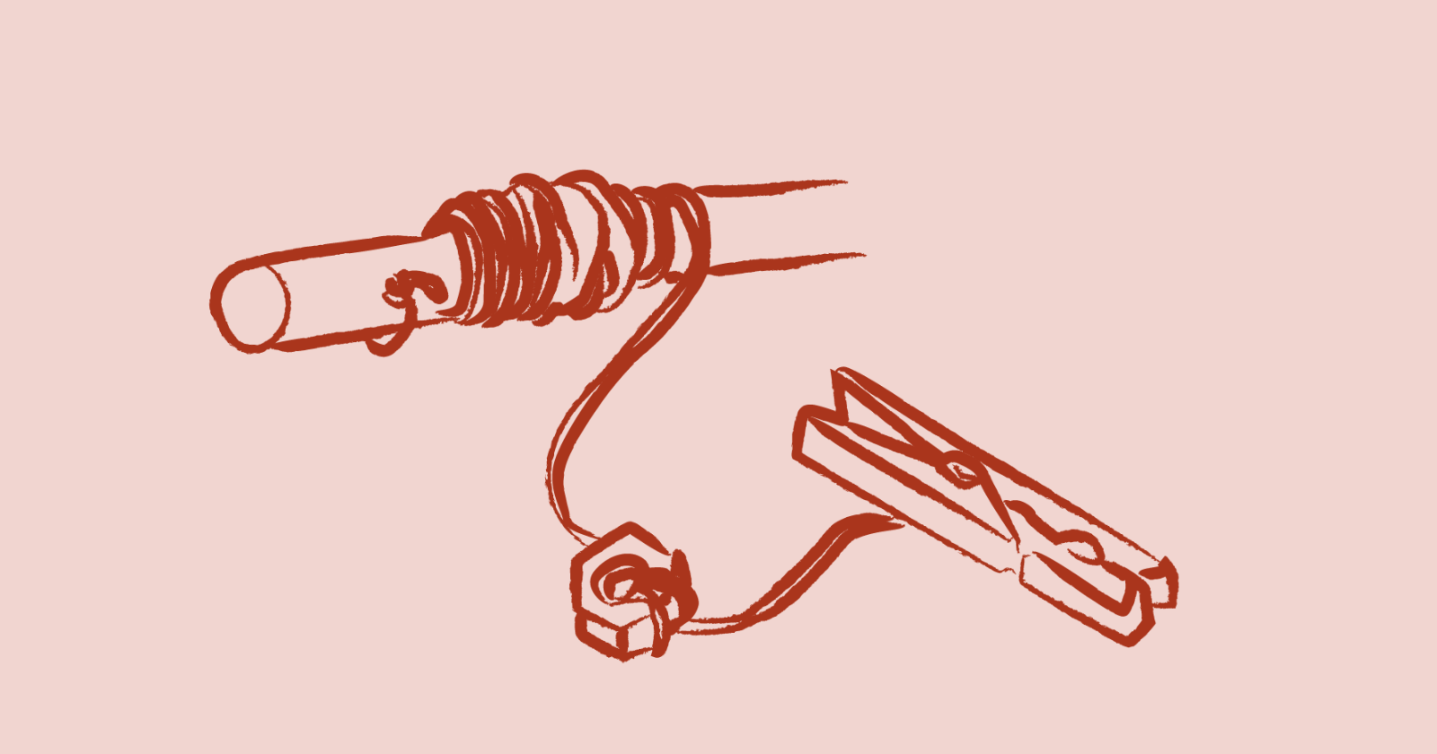 Udstyr til at fange krabber, Sommer ved Sundet