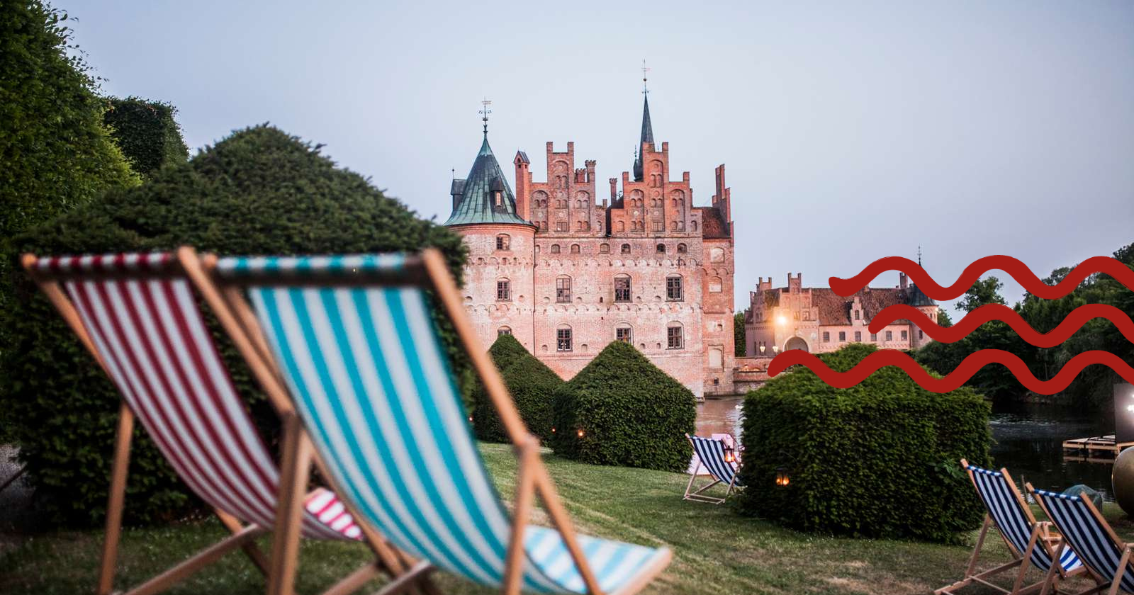 Egeskov Slot, Sommer ved Sundet