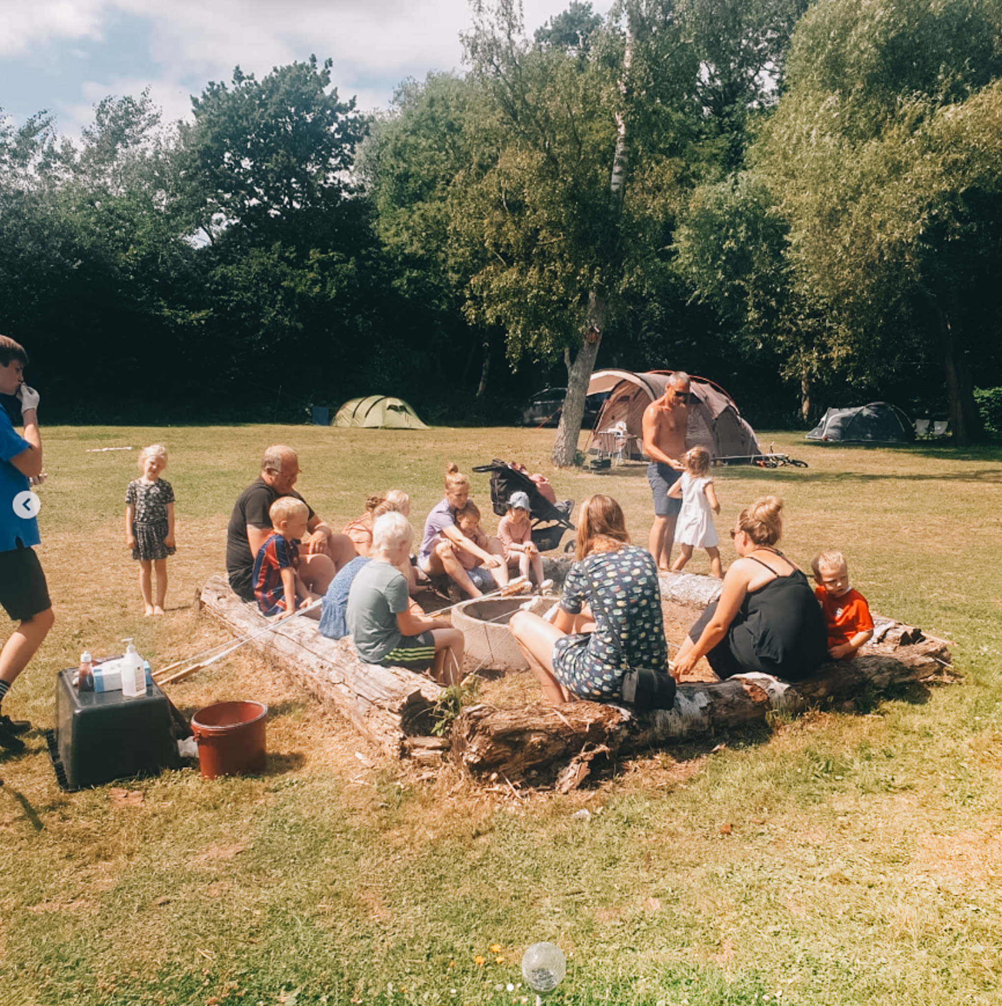 Thurø Strand Camping, Sommer ved Sundet, Svendborg