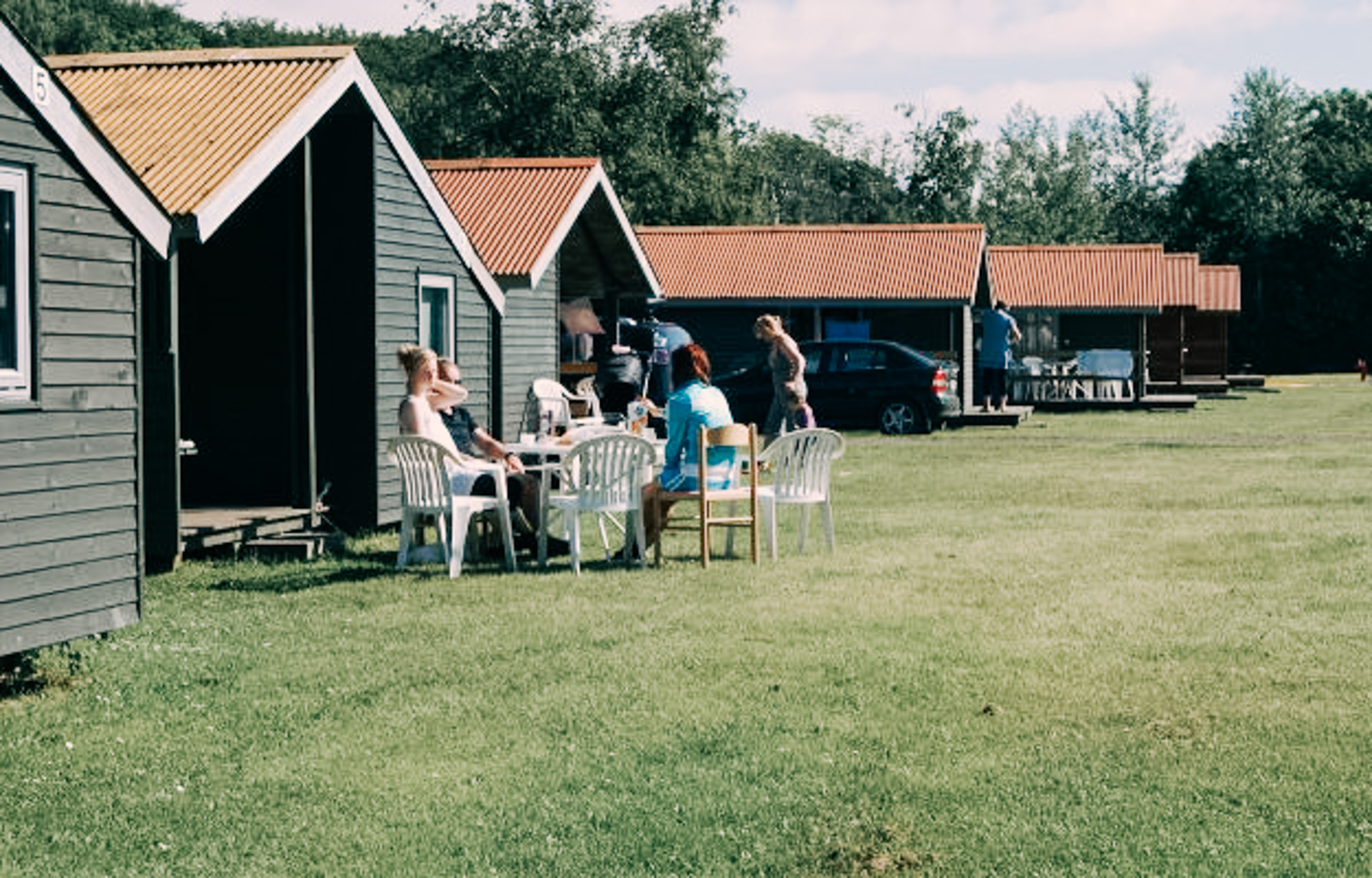Thurø Strand Camping, Sommer ved Sundet, Svendborg