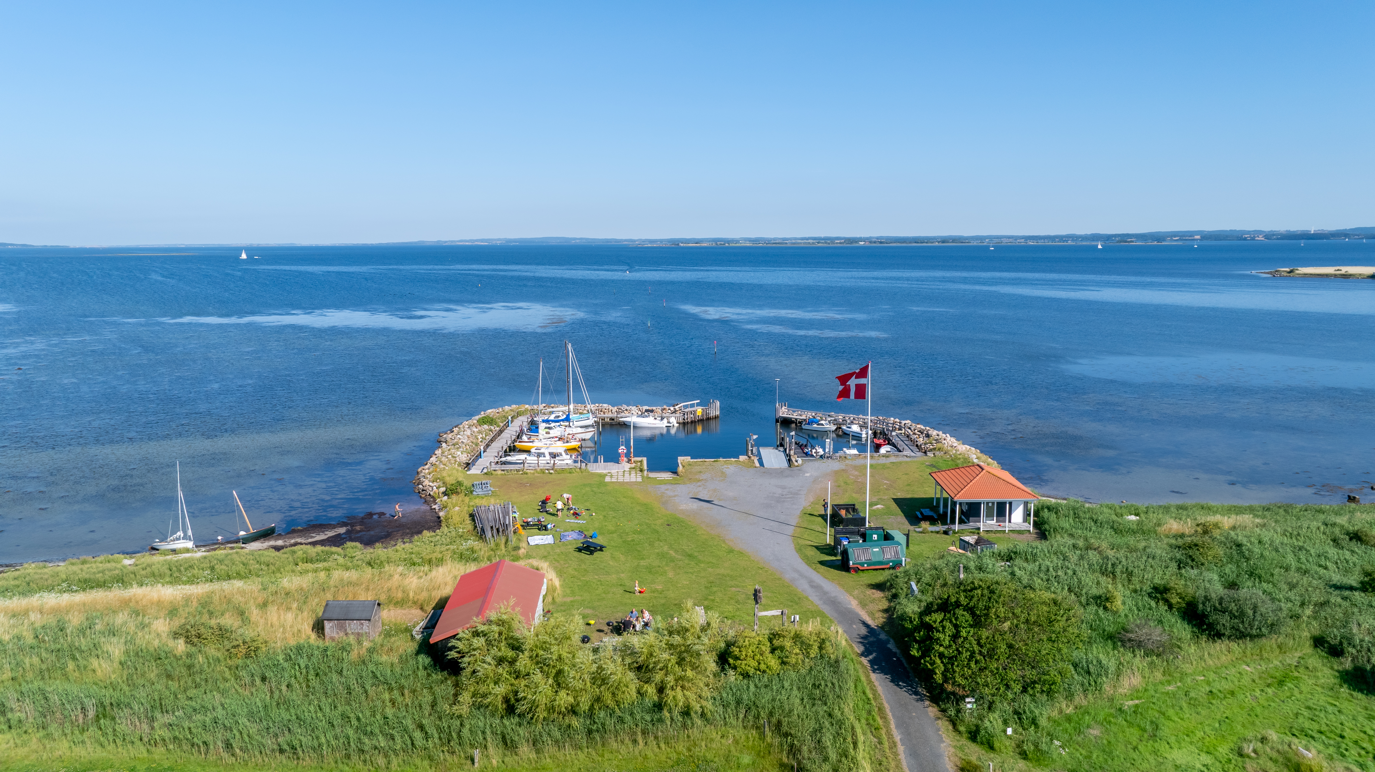Hjortø, Sejlads i Det Sydfynske Øhav