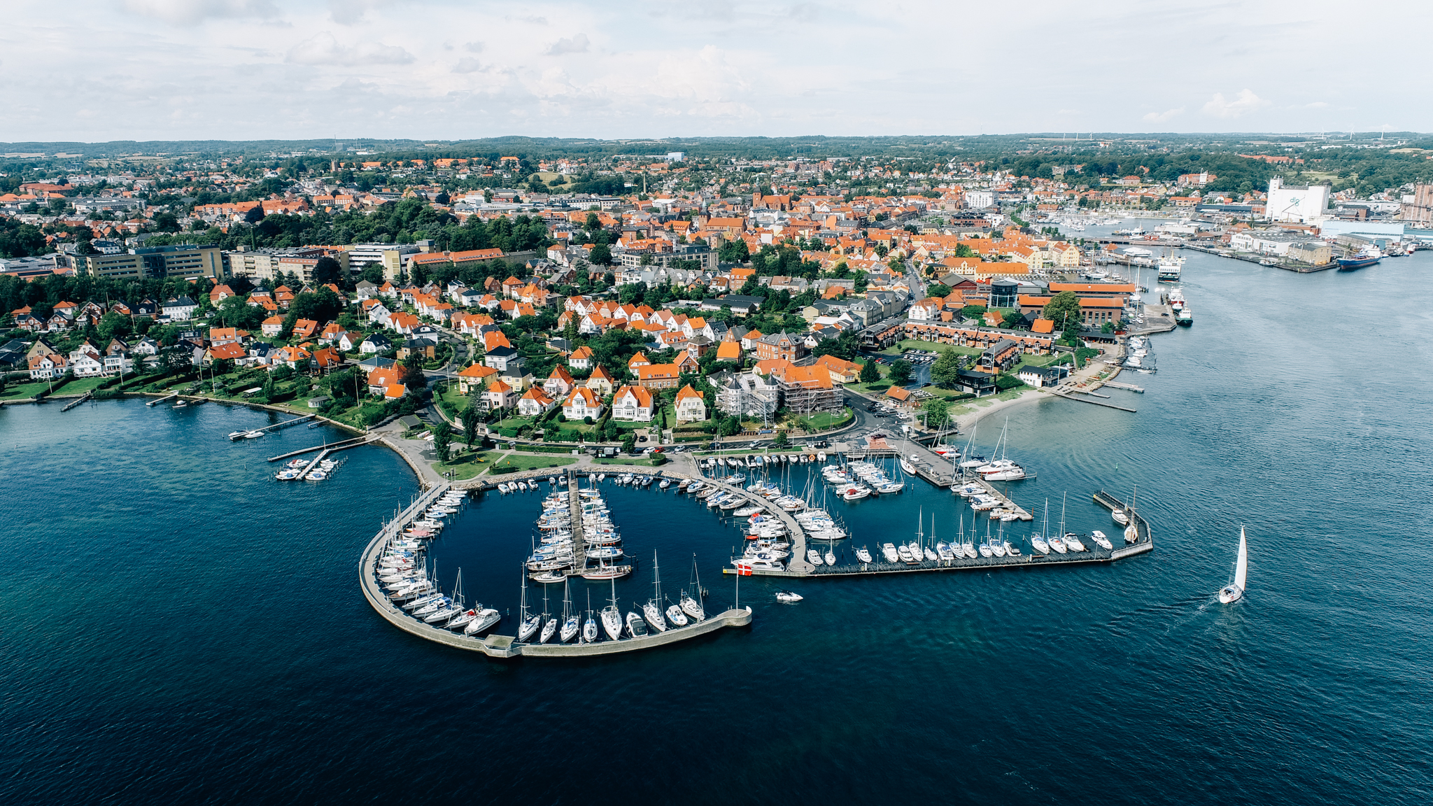 Svendborg Lystbådehavn, sejlerferie i Det Sydfynske Øhav