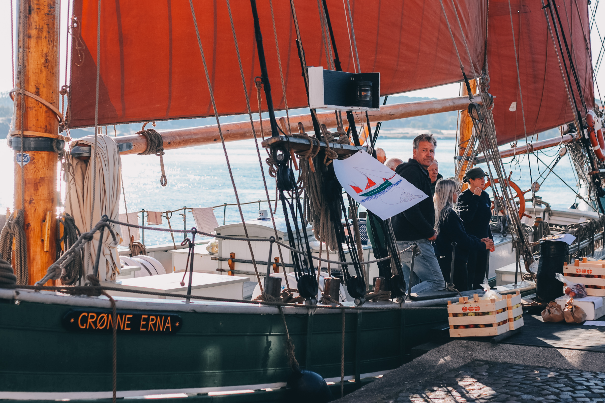 Æbleræs i Det Sydfynske Øhav, Svendborg Havn