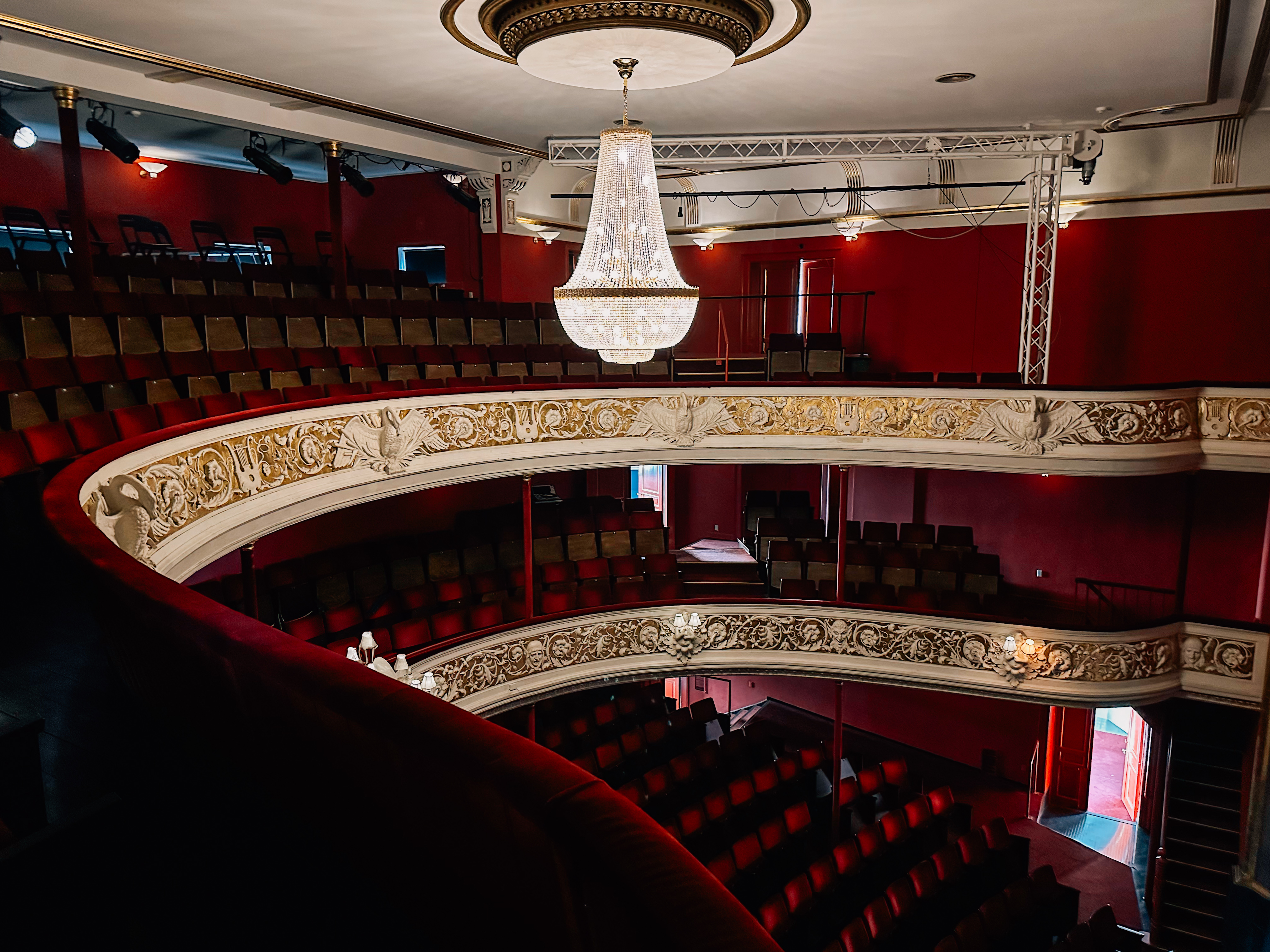 Svendborg teater, tom sal