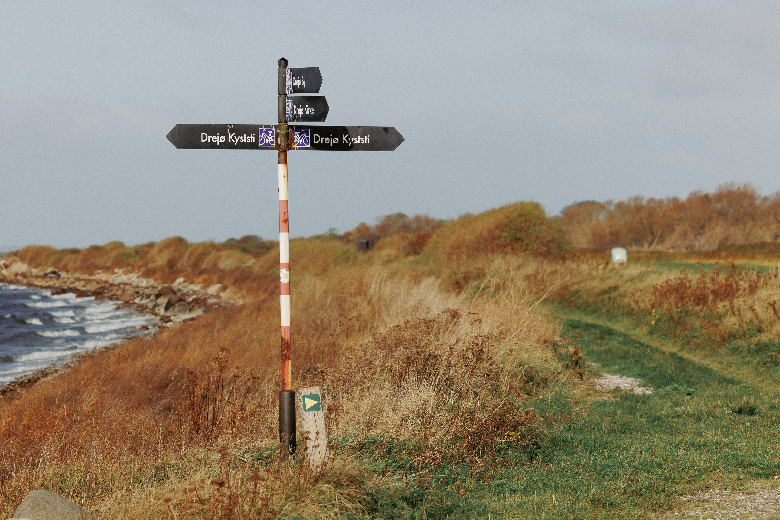 Vejskilt på Drejø-Skarø, Svendborg